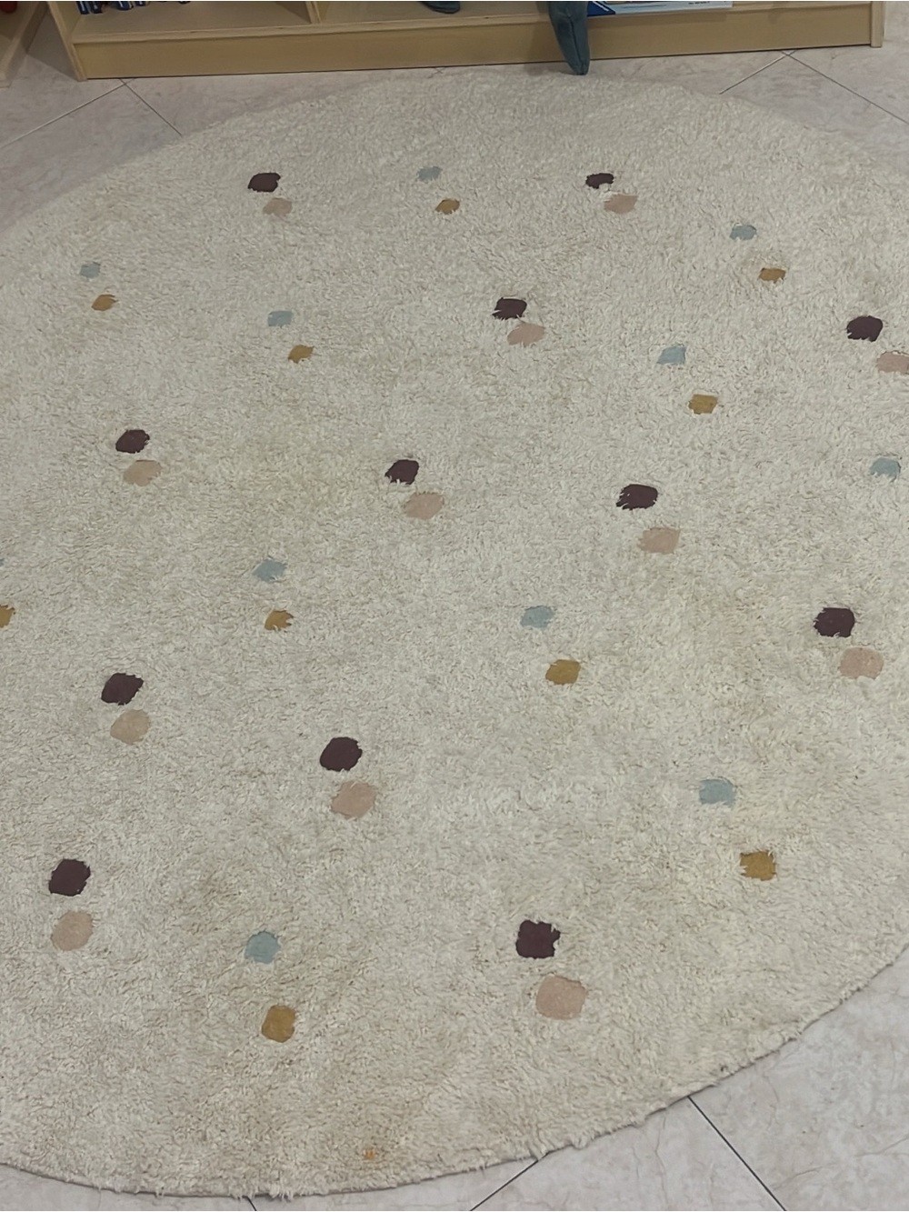 Zara home kids dot rug